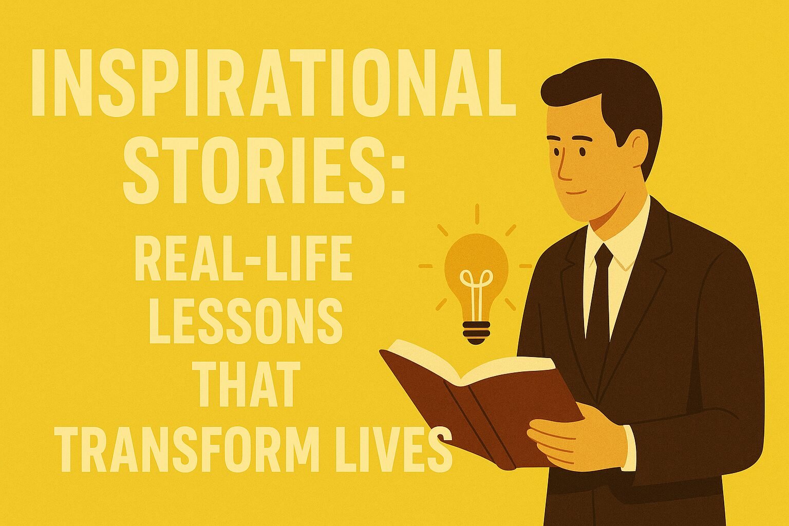 Inspirational Stories: Real-Life Lessons That Transform Lives