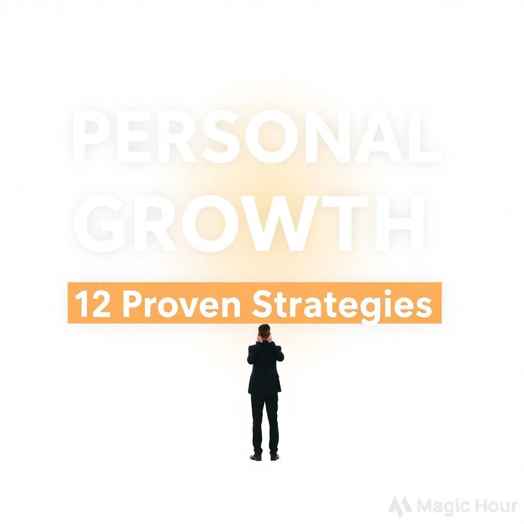 Personal Growth: 12 Proven Strategies to Unlock Your Full Potential