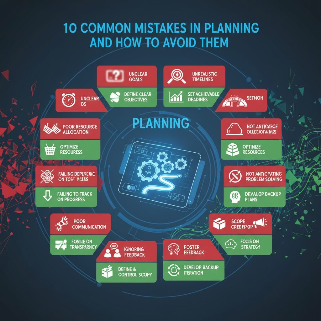 10 Common Mistakes in Planning and How to Avoid Them