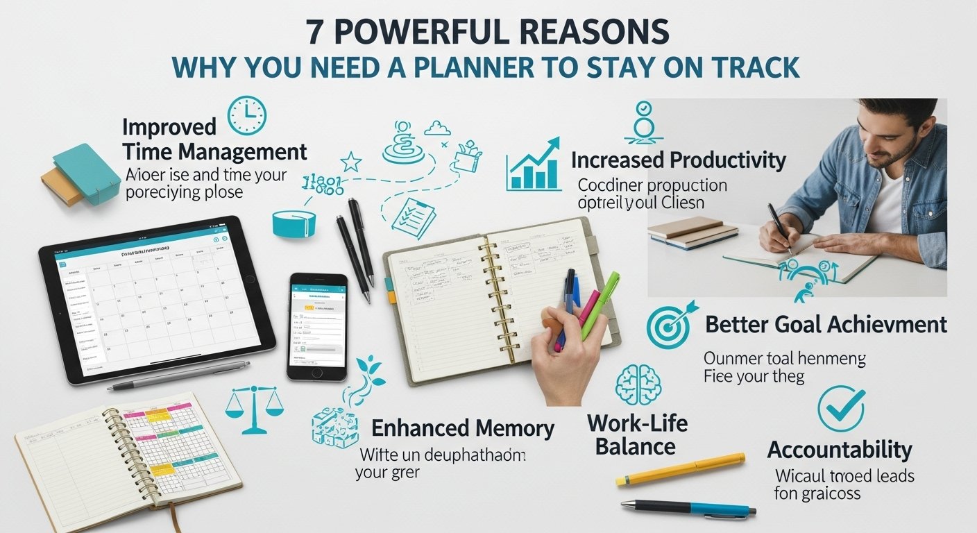 7 Powerful Reasons Why You Need a Planner to Stay on Track